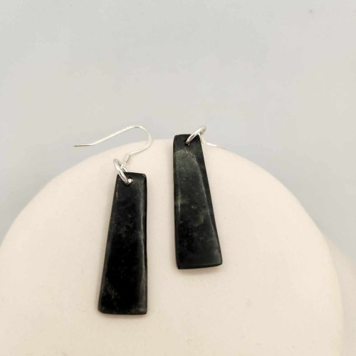 Earrings - Small Pounamu