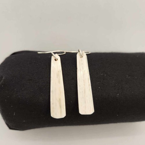 Earrings - Small whale bone AS2